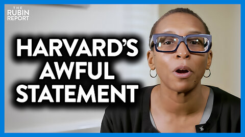 Watch Harvard's President Gaslight Everyone with Israel Statement