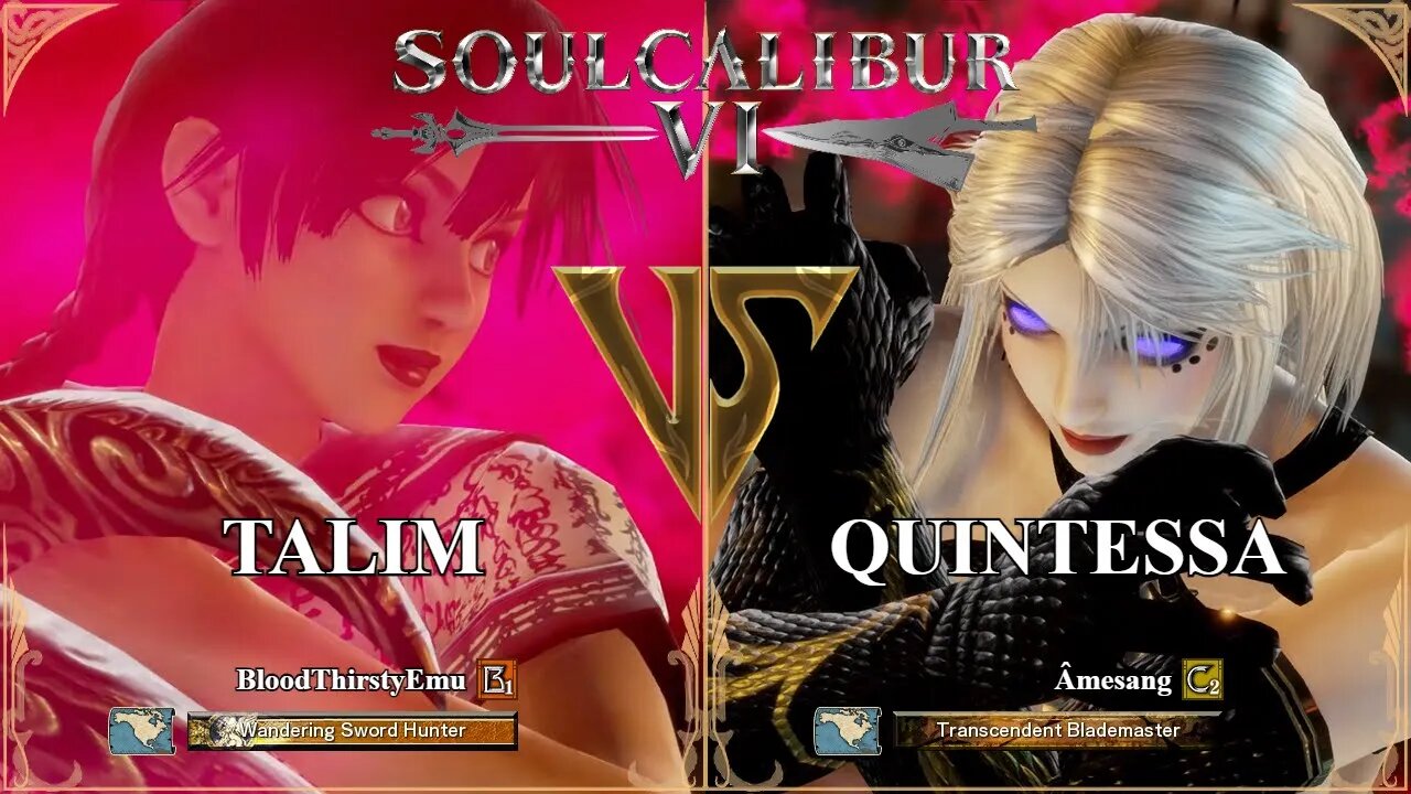 SoulCalibur VI — BloodThirstyEmu (Talim) VS Amesang (Quintessa) | Xbox Series X Casual