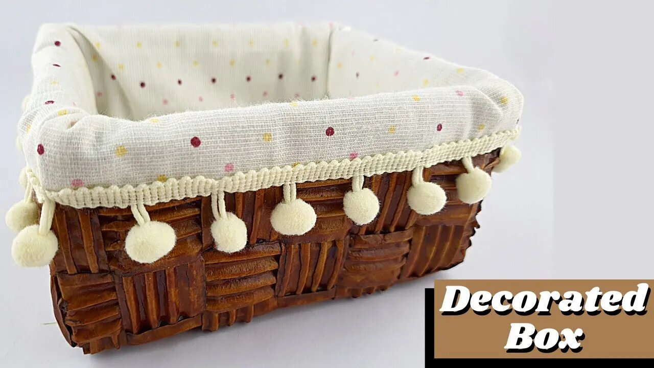 DIY - How to Make Luxury Decorated Box