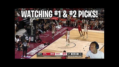 Reacting to Atlanta Hawks vs Washington Wizards - FULL Game Highlights | July 12, 2024!