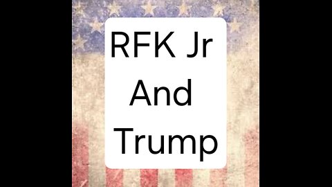 RFK Jr And Trump Join Forces