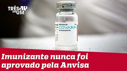 Ministério da Saúde rescinde contrato de compra da Covaxin