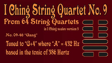 Richard #Burdick's #String #Quartet No. 9, Op. 308 No.9 - tuned to 386 Hertz @ArrangeMe