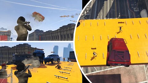 Grand Theft Auto 5 I GTA 5 Online Gameplay (RPG VS Insurgent)Funnymoment 🔥🔥
