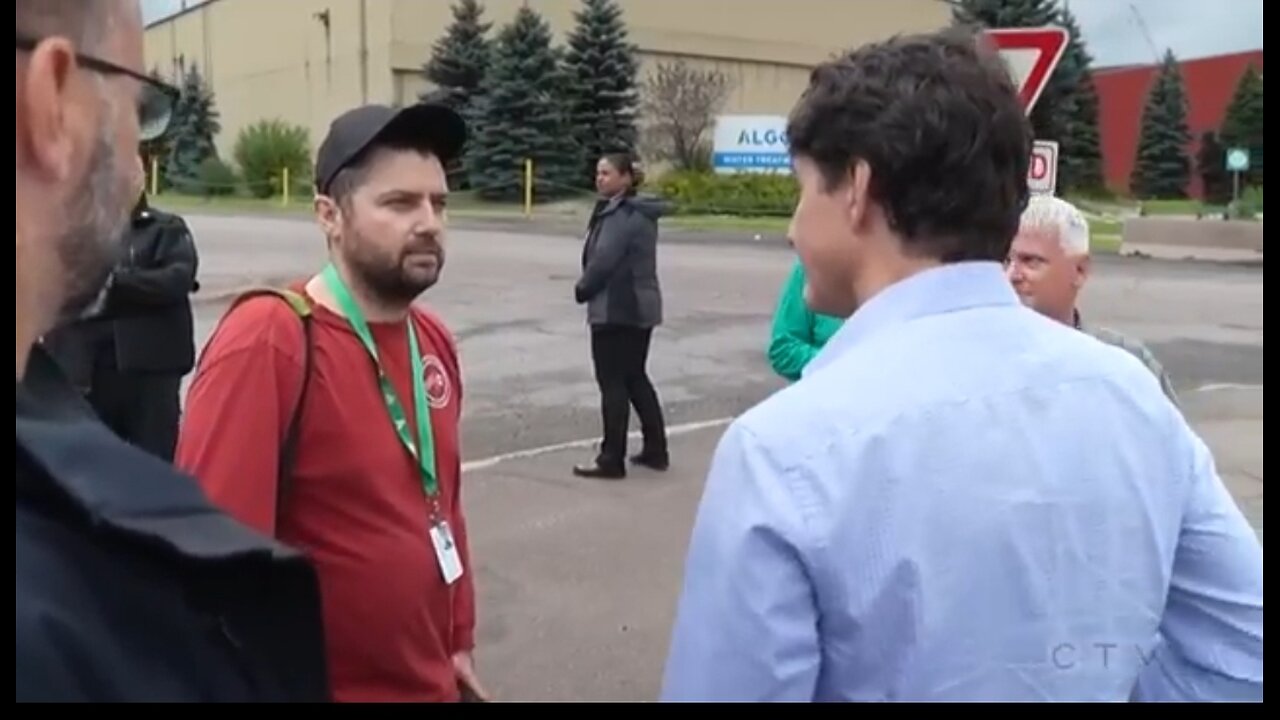 Steel Worker Confronts PM Justin Trudeau: You're Doing Nothing For Us!