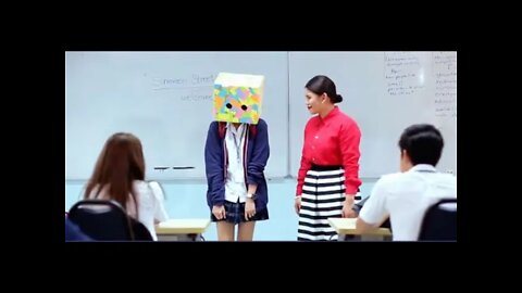 Girl Always Wears Box Due To Her Ugliness, But Surprises Everyone When She Opens It