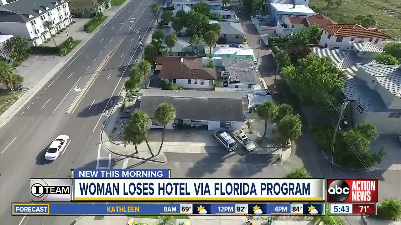 Woman loses hotel via Florida program