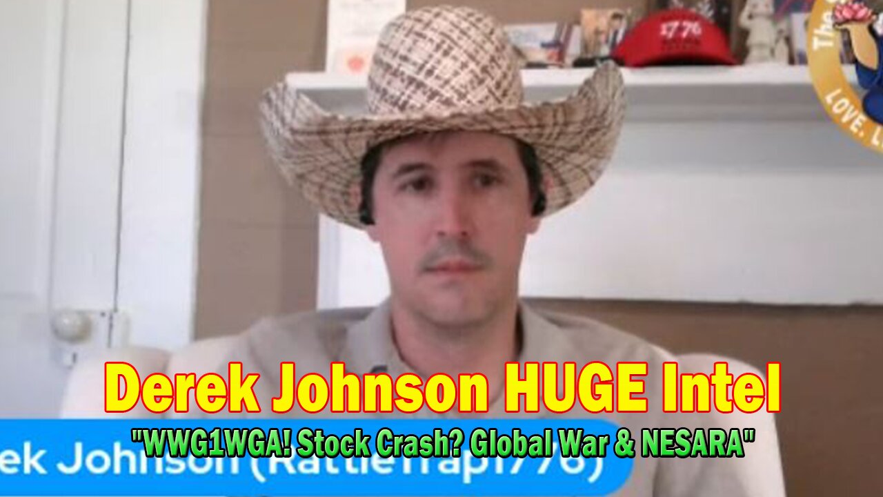 Derek Johnson & SG Anon HUGE Intel Oct 3: "WWG1WGA! Stock Crash? Global War & NESARA"