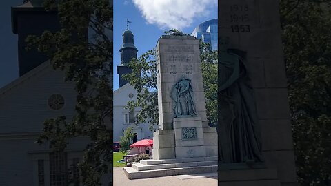 Outside Halifax City Hall Nova Scotia