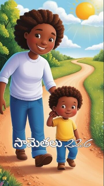 సామెతలు 22:6 - బాలుడు నడువవలసిన త్రోవను వానికి నేర్పుము; వాడు పెద్దవాడైనప్పుడు దానినుండి...