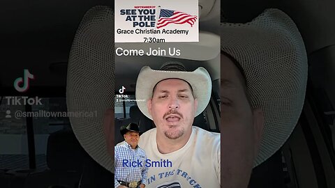 See You At The Pole Wednesday September 27th Small Town America