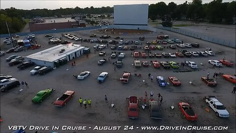Join Us At The 3rd Annual V8TV Drive In Cruise Car Show Event!