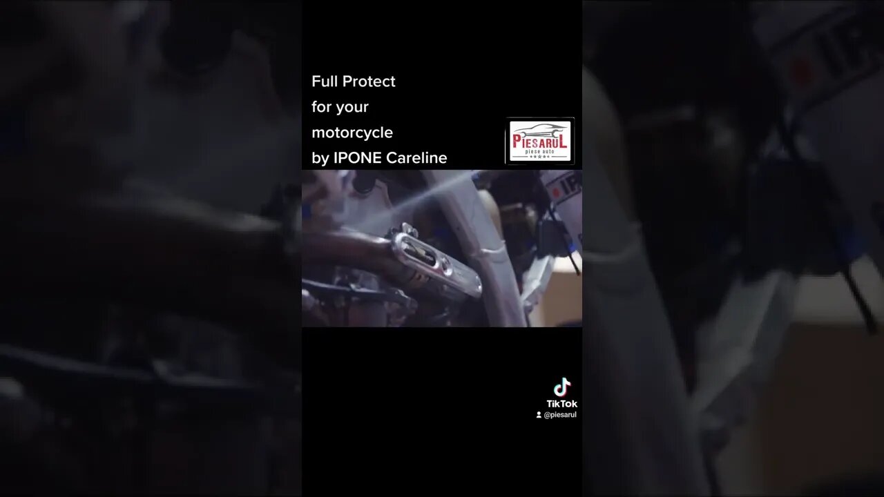 Full Protect for your #motorcycle by #IPONE #Careline #piesarul