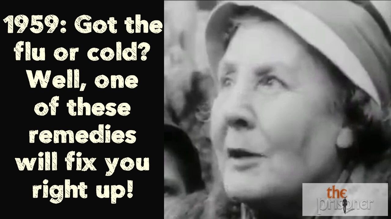 1959: Got the flu or cold? Well, one of these remedies will fix you right up! 👍