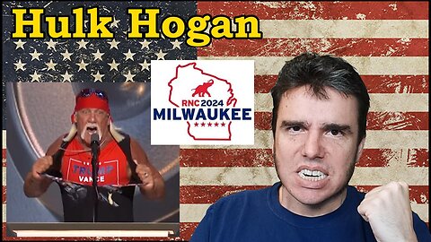RNC 2024 Reactions Hulk Hogan #hulkhogan #rnc #election #trump