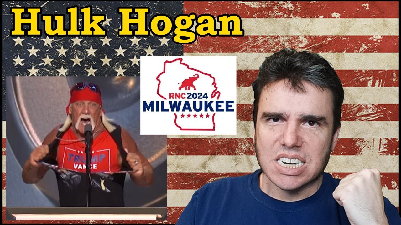 RNC 2024 Reactions Hulk Hogan #hulkhogan #rnc #election #trump