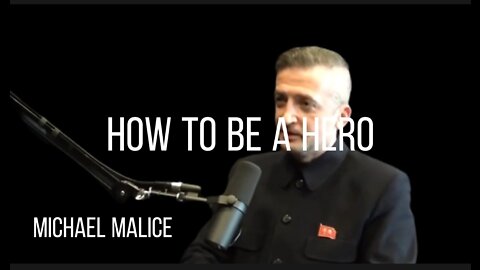 MICHAEL MALICE on THE SELFISH HERO