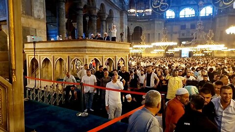 AyaSofya Camii: Eid Al-Adhaa #KurbanBayram Namazı led by Sheikh Ferruh Muştuer