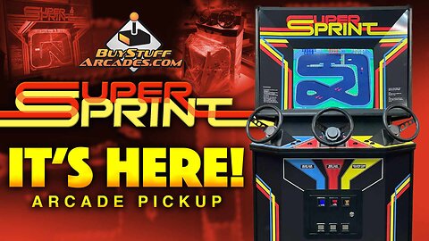 Buy Stuff Arcades Super Sprint Multicade Pickup! Part 1 - Overview