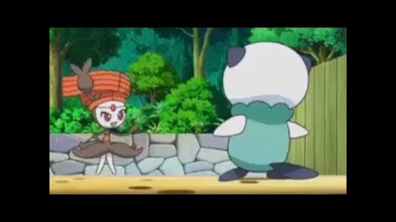 Pokemon Best Wishes: Meloetta wants to fight Oshawott