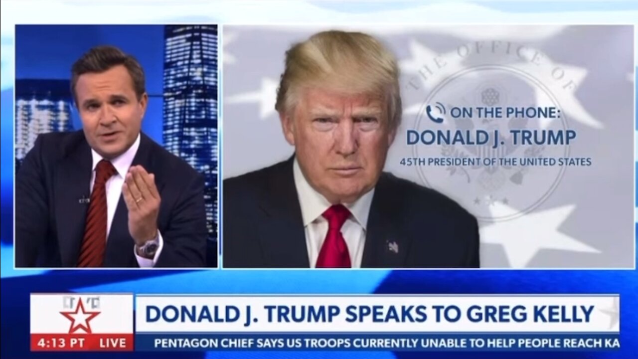 President Trump Discusses The Afghanistan Disaster
