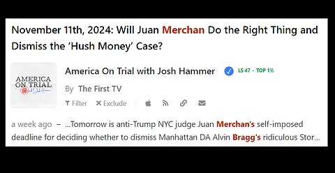 Sentencing Postponed to TOMRW-Will Merchan do the right thing? JOSH HAMMER Runs Down ALL Trump Cases