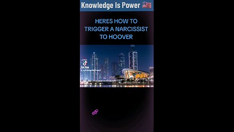 HERES HOW TO TRIGGER A NARCISSIST TO HOOVER️