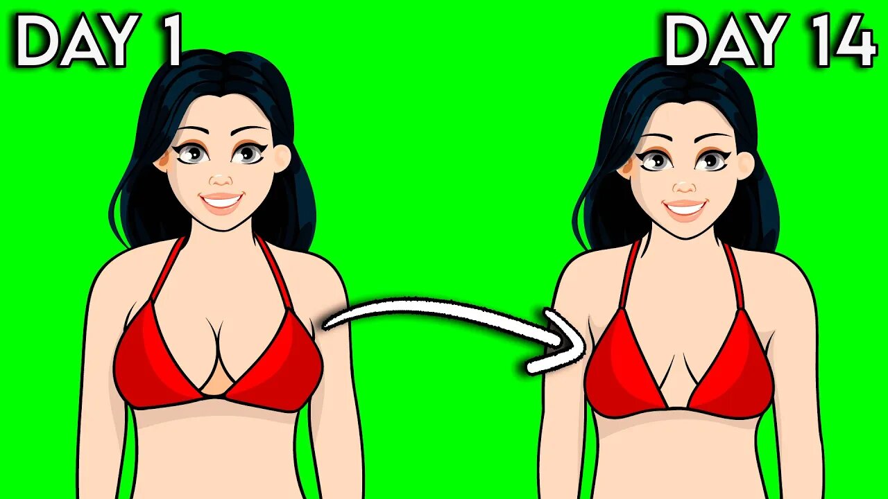 14 day workout to drop your bra size