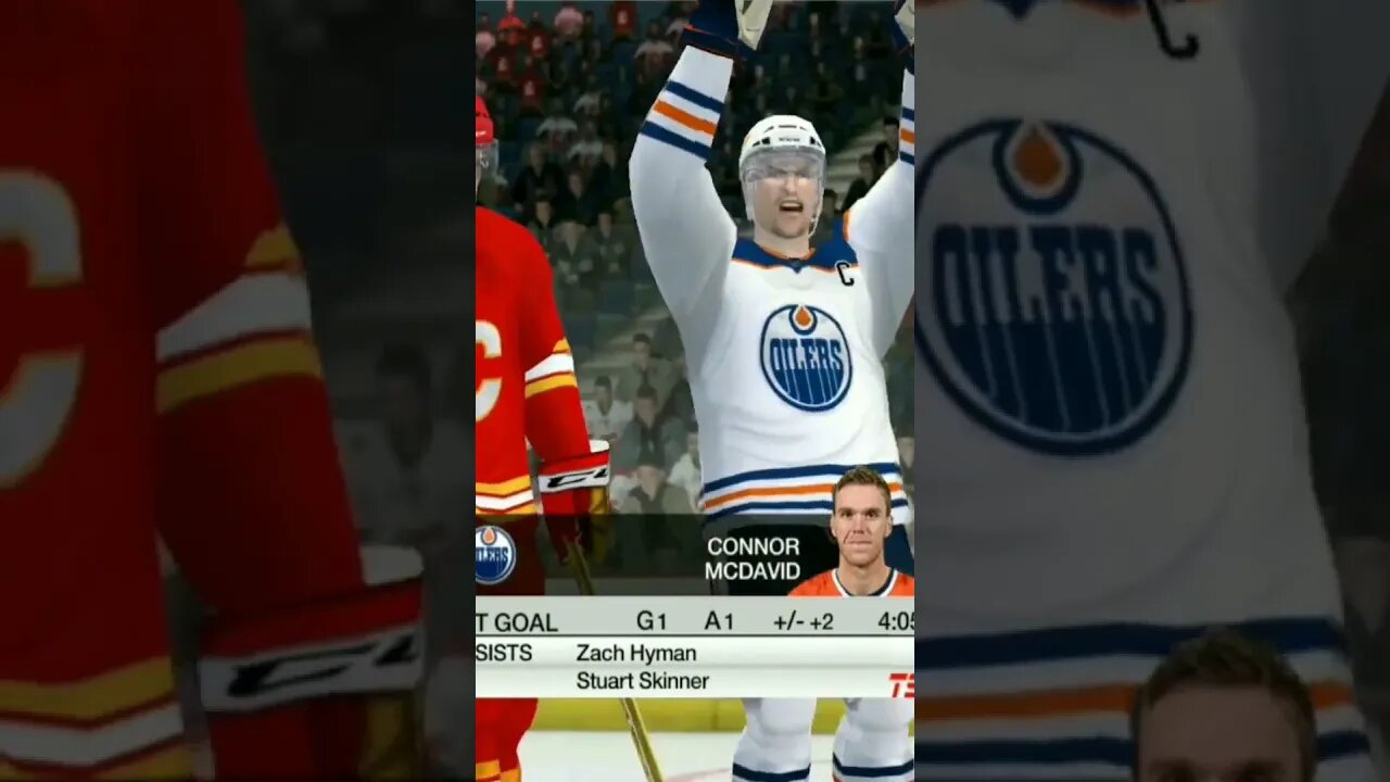 NHL2009 #calgaryflames #edmontonoilers #gameclips