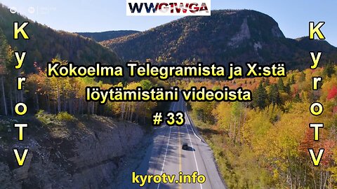 Kokoelma Telegramista ja Xstä löytämistäni videoista #33 (suomennettu)