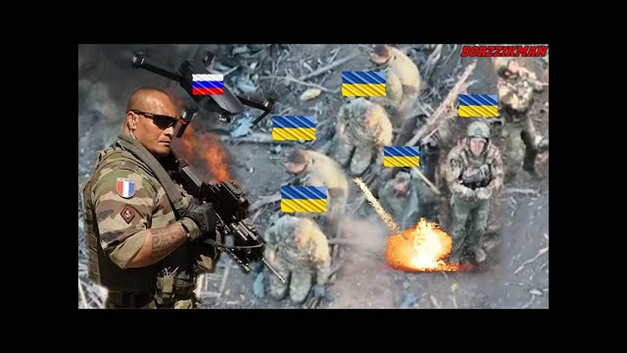 ON CAM: The FRENCH-Trained Ukrainian Special Forces Group Surrendered To RUSSIAN FPV Drones