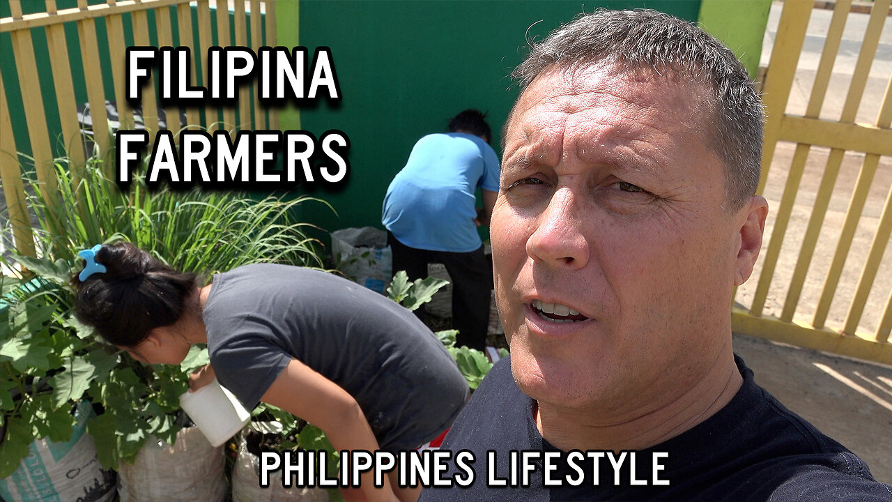 Filipinas Harvest 14 Peanuts In Grandma's Garden And Drone LOCATES SOURCE of Bad Smell!