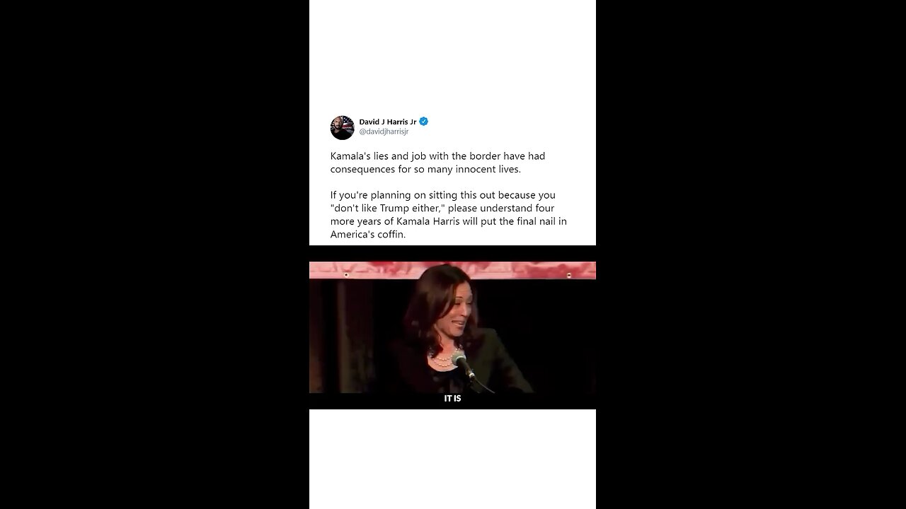 Save America, 🇺🇸 reject Kamala Harris!!!!