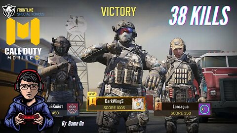 Cod Mobile Multiplayer Gameplay - 38 Kills - FRONTLINE 120 Hz FHD