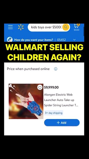 Walmart Trafficking Children