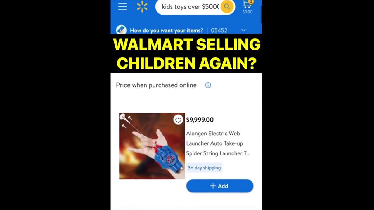 Walmart Trafficking Children