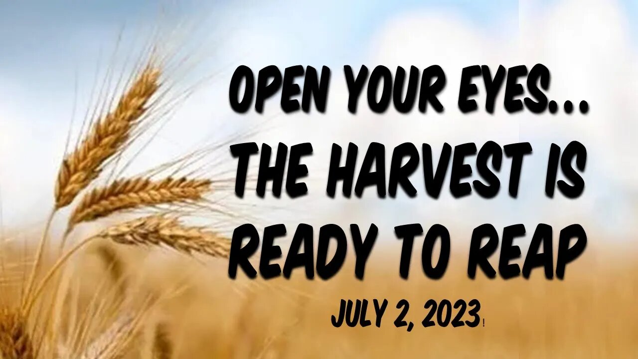 Emmanuel Lutheran Church Hunter Station PA July 2 2023 10:30am Open Your Eyes.. the Harvest is Ready