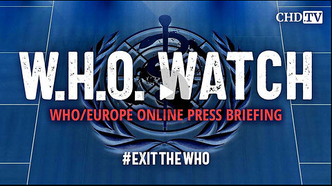 WHO Watch: WHO/Europe Online Press Briefing | January 16, 2024