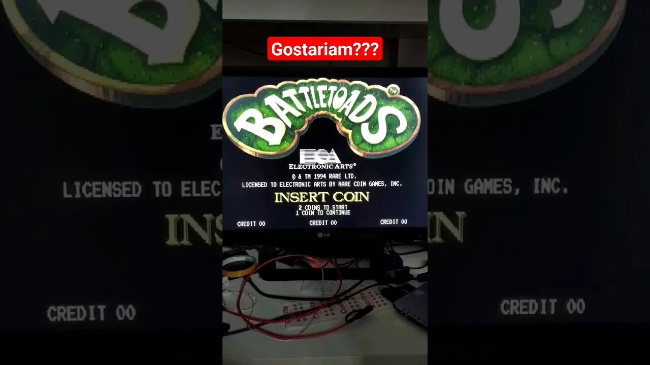 Gostariam de uma live de Battletoads do Arcade??? [MAME]
