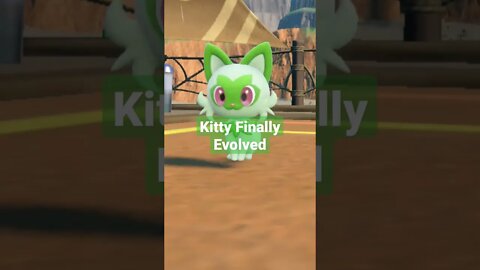 Kitty Finally Evolved #pokemonviolet #shorts