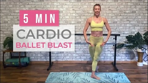 5min Cardio Ballet Blast