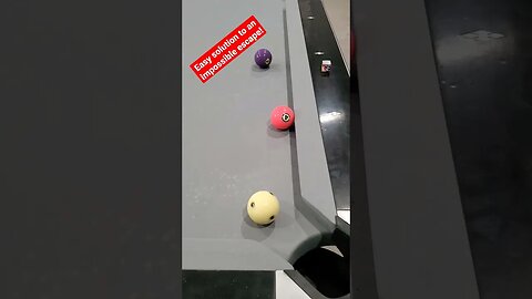 Stuck on the 8? No problem- just execute that half masse compression! ⚪🎱🔴 #billiards #shorts