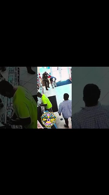 Heroic Cop Performs Life-Saving Heimlich Maneuver! 🦸‍♂️🚔 #EverydayHeroes #QuickThinking #choking