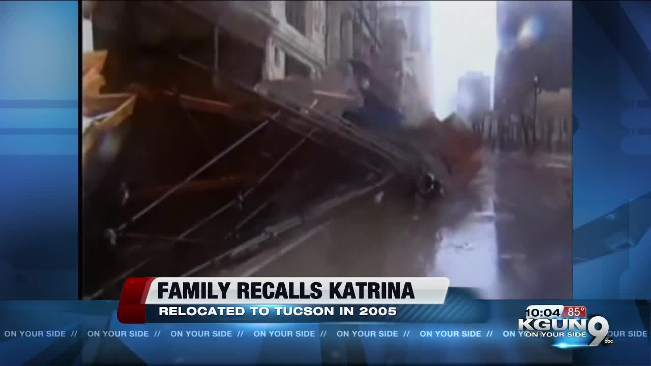 Family recalls surviving Hurricane Katrina, settles in Tucson