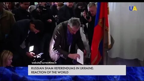 Russia’s Sham referendum to try and legally annex occupied territories of Ukraine￼