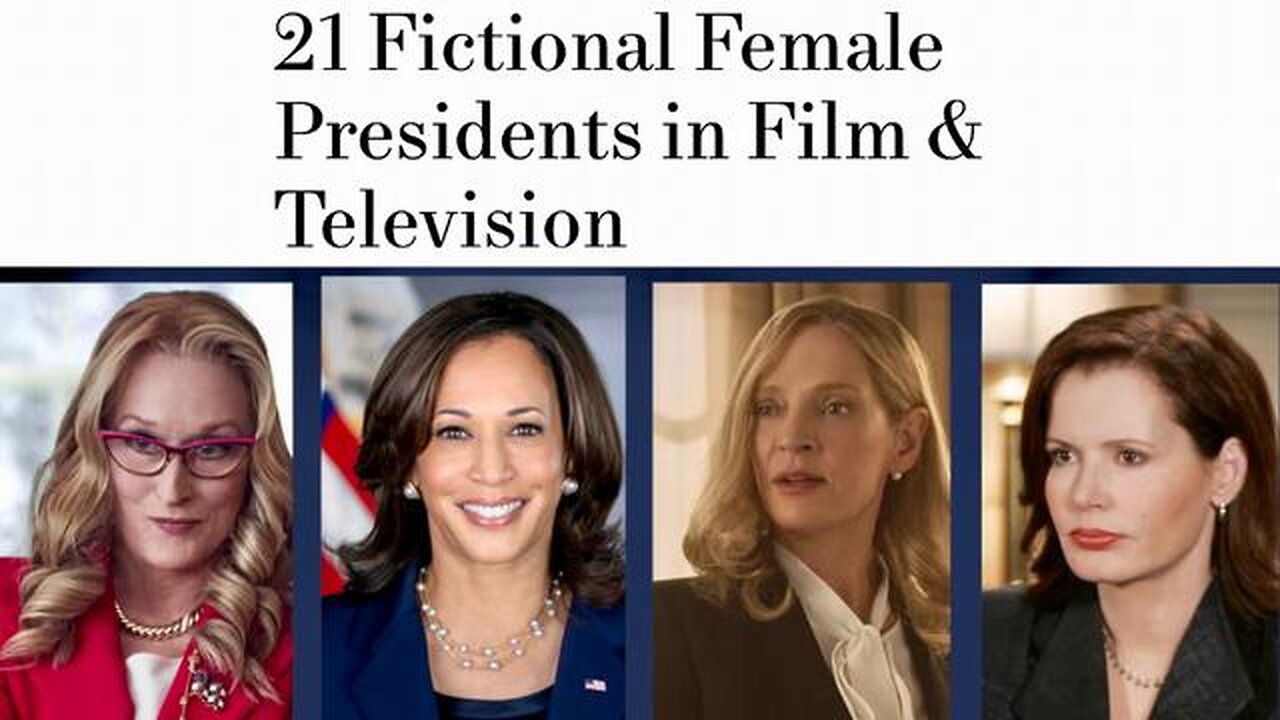MrE: Fictional Perverse LGBTQIA+ Pedophile 'Female' Presidents on TV! [31.08.2024]