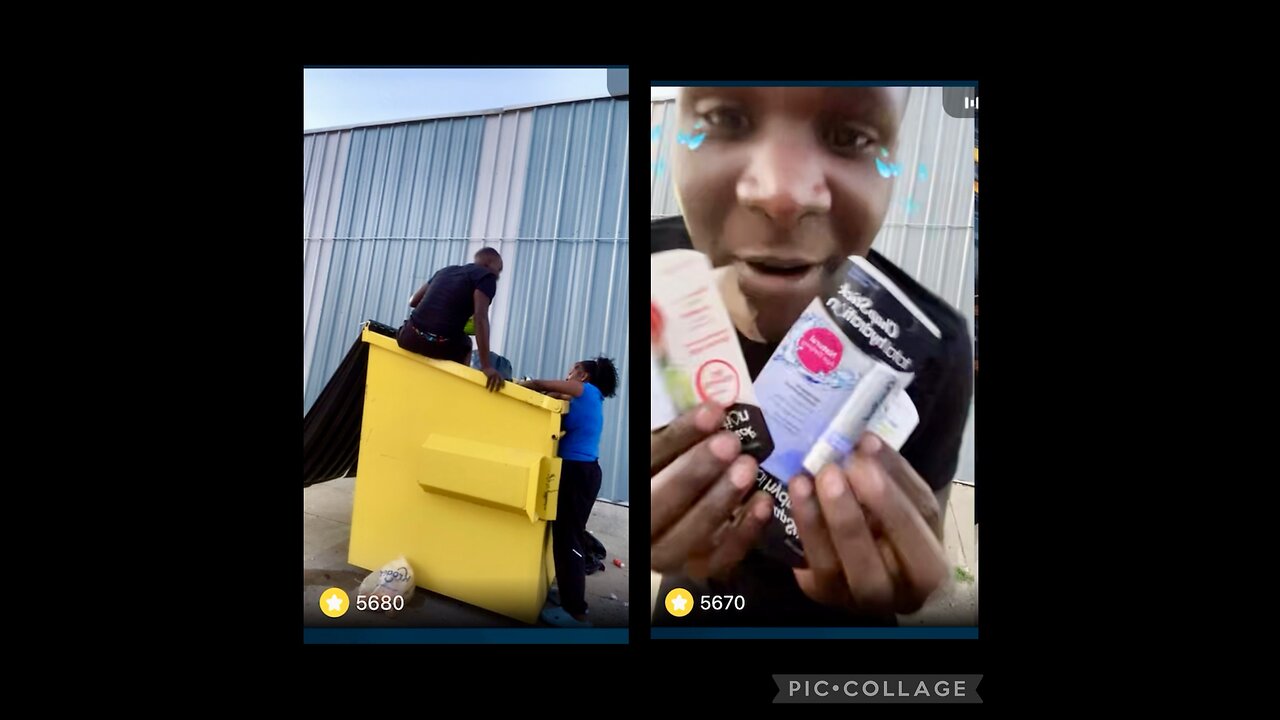 21BB & DETROIT THOT GO DUMPSTER DIVING! BIGO LIVE