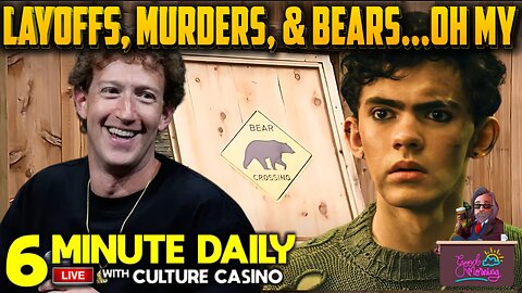 Meta Layoffs, Netflix Earnings, Agatha Murders, & Bears - 6 Minute Daily - October 17th