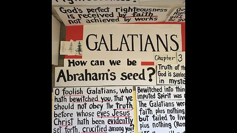 Galatians Chapter 3 - Marianne Manley
