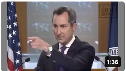 People are sick of the bullsh*t here”: Grayzone Journalist Confronts US State Dept Spox Matt Miller
